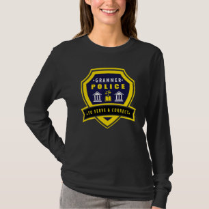 Grammatikpolisen för att tjäna och korrigera redak t shirt