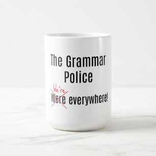 Grammatikpolismugg Kaffemugg