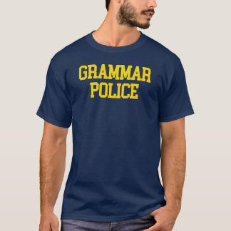 Grammatikpolisskjorta T Shirt