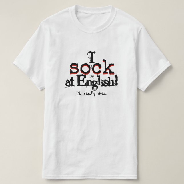 Grammatikskämt Tröja (Design framsida)