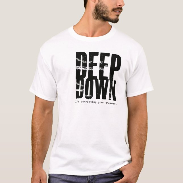 GrammatiksnobbT-tröja Tee Shirt (Framsida)