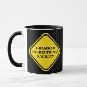 Grammatikvarningssignalen Anpassa Mugg