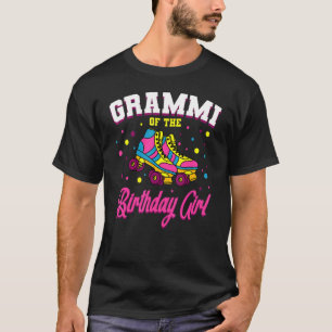Grammi of Birthday Girl Roller Skates Bday Ska T Shirt