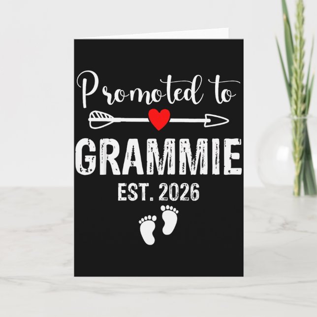 Grammie Est 2026 Promoted To Grammie 2026 For Gram Kort (Framsida)