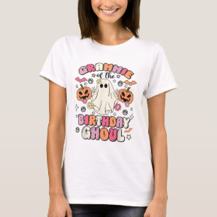 Grammie från födelsedagen Ghoul Groovy Halloween G T Shirt