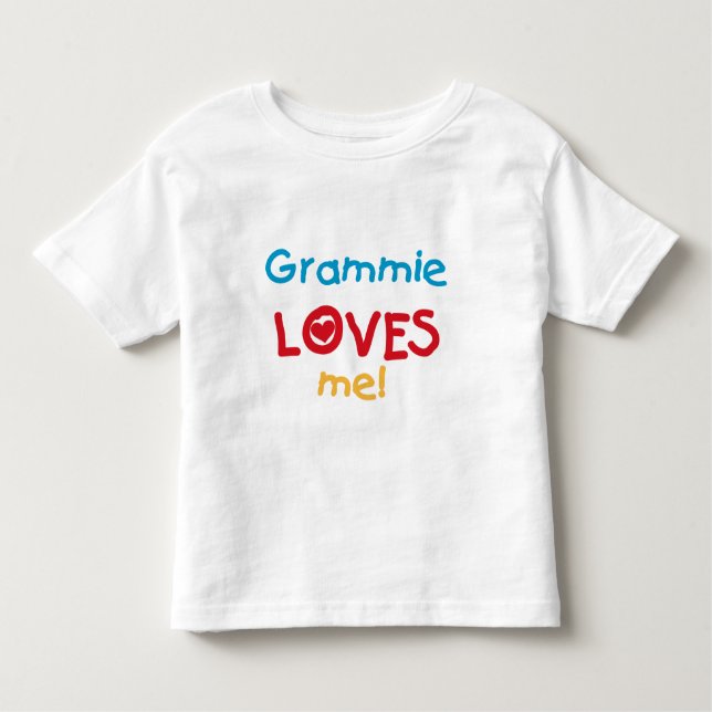 Grammie Kärlek Me T-shirts och presenter (Framsida)