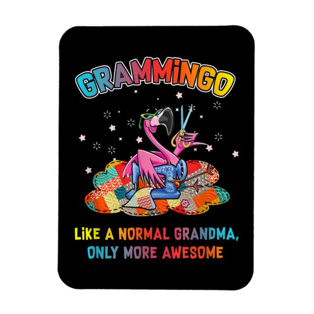 Grammingo som en normal mormullvadsning magnet (Vertikal)