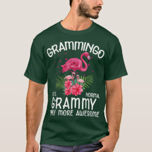 Grammingo som en vanlig Grammy Flamingo Älskare Gr T Shirt