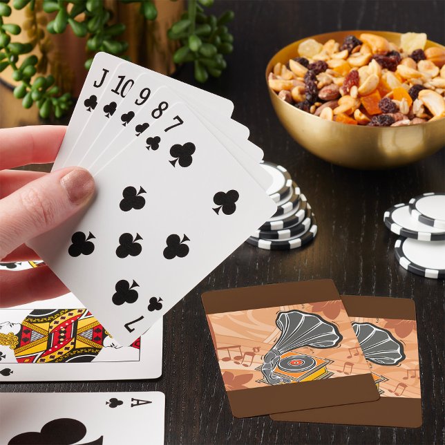 Grammofon Casinokort (Skapare uppladdad)