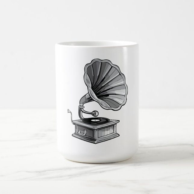 Grammofon Kaffemugg (Center)