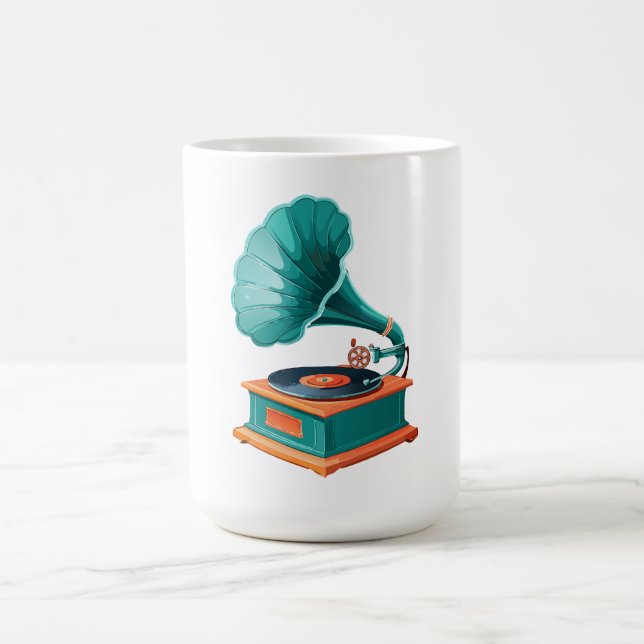Grammofon Kaffemugg (Center)