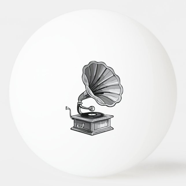 Grammofon Pingisboll (Framsidan)