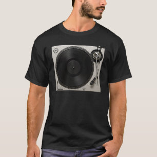 Grammofon Vinylskiva Skivspelare T Shirt