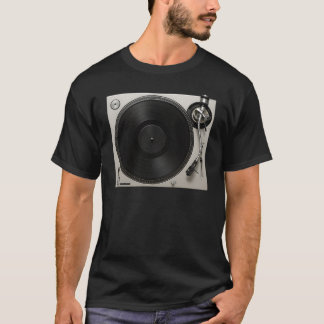 Grammofon Vinylskiva Skivspelare T Shirt