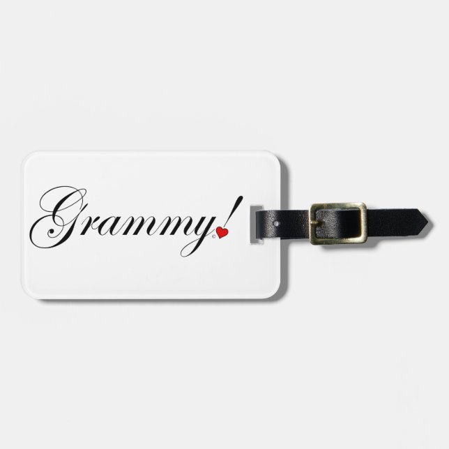 Grammy! Bagagebricka (Horisontell Framsida)
