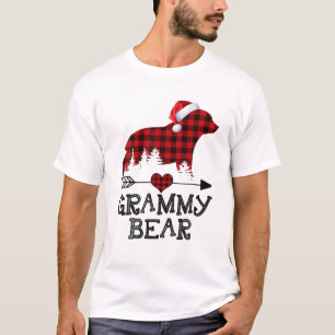 Grammy Bear jul jul Pajama Red Play Buffalo Fam T Shirt