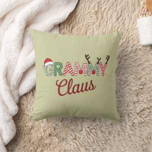 Grammy Claus jul Grandma Gift Julafton Kudde