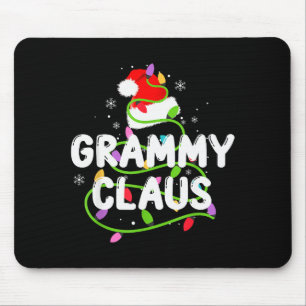 Grammy Claus Roliga Julbelysning Pajamas Familj Musmatta