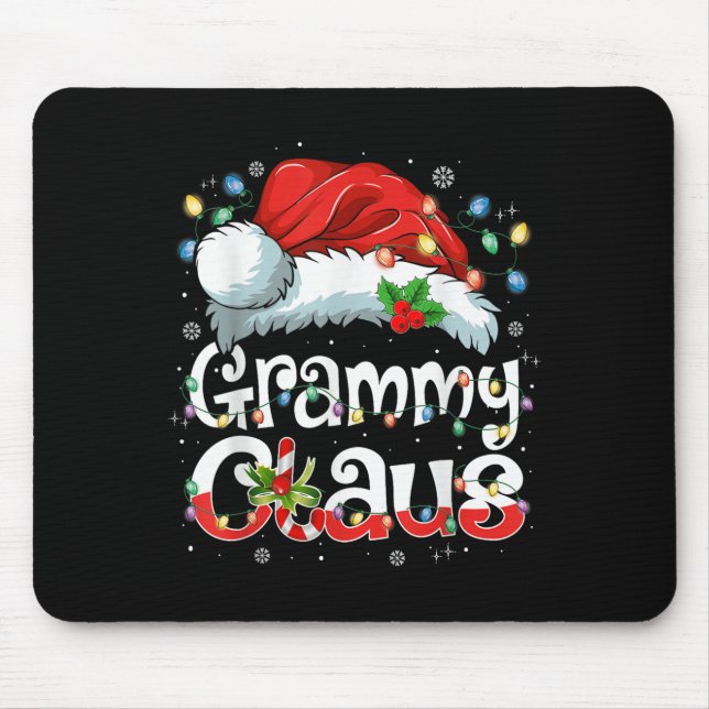 Grammy Claus Xmas Santa Matching Family Christmas  Musmatta (Framsidan)