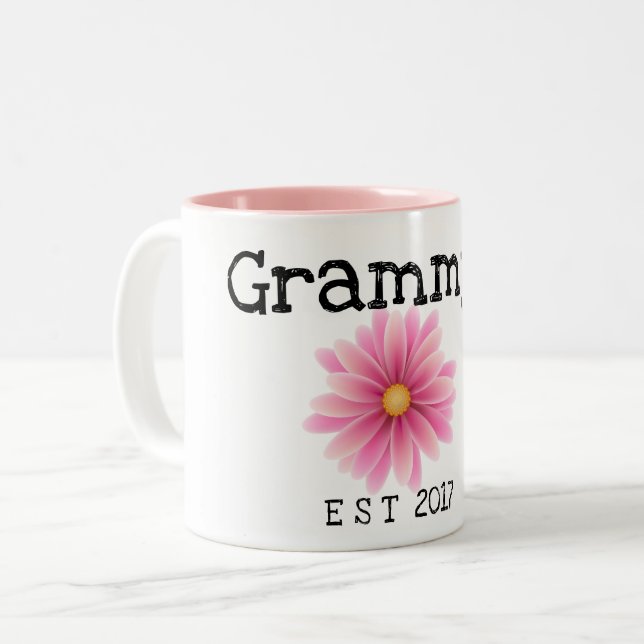 grammy est Två-Tonad mugg (Framsida vänster)