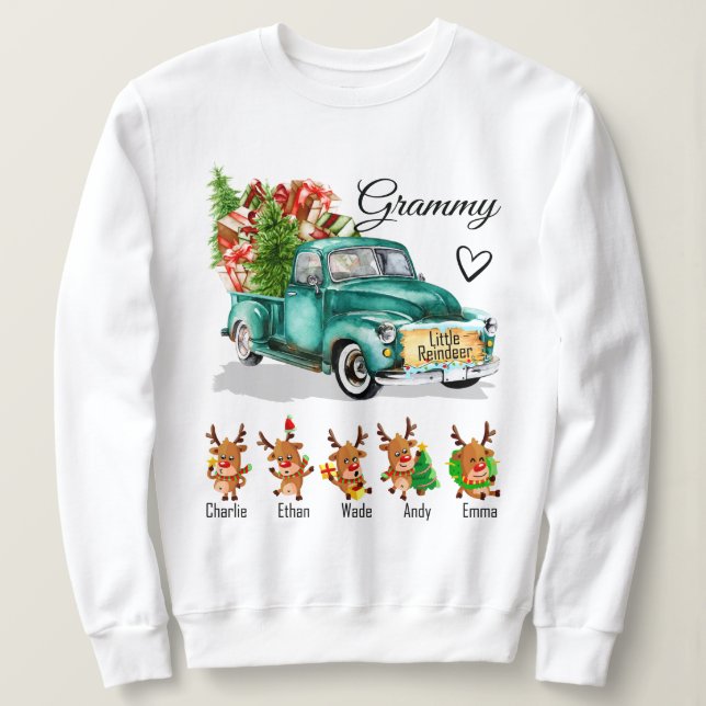 Grammy Gift till jul T Shirt (Design framsida)