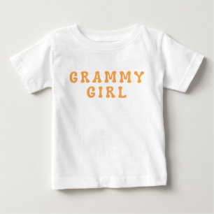 Grammy Girl Matching Grandma och mordotter T Shirt