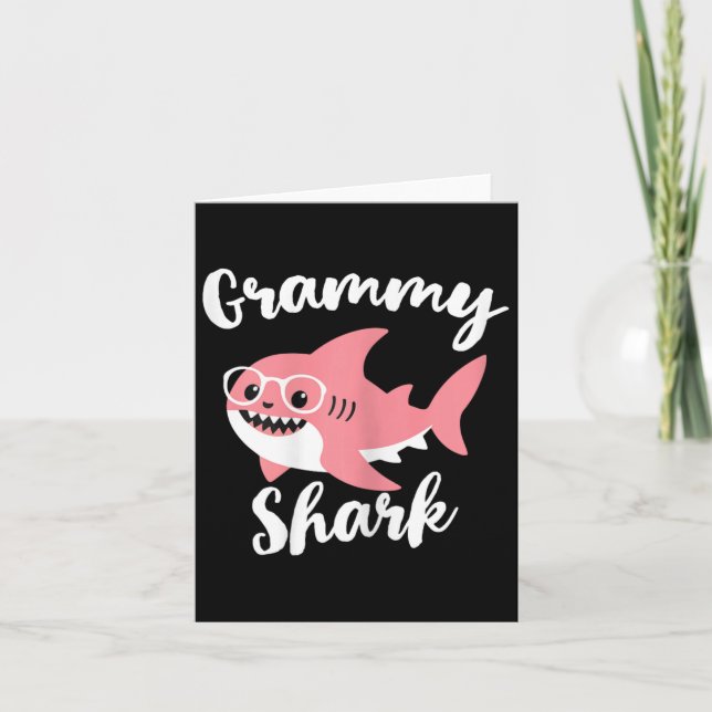 Grammy Haj Mother's Day Mormor Rolig  Kort (Framsida)