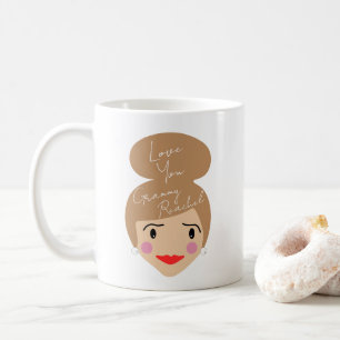 Grammy I Kärlek You Anpassningsbar Kaffemugg