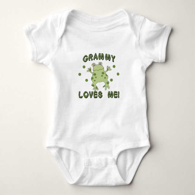 Grammy Kärlek Me Frog T-shirt (Framsida)