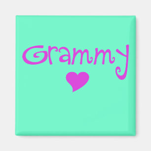 Grammy med hjärta magnet