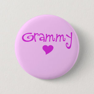 Grammy med hjärtalilor knapp