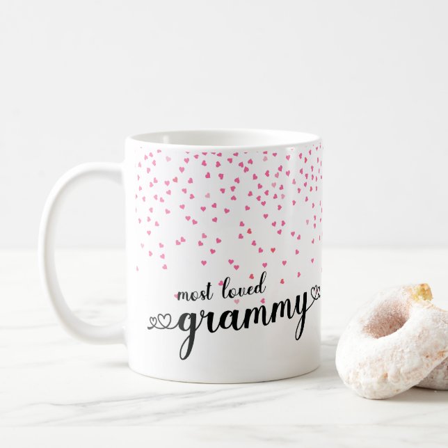 Grammy mest älskade Grammy Kaffemugg (Med munk)