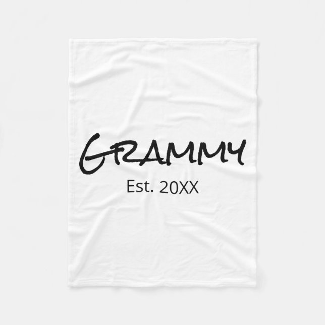 Grammy Nana Gigi Mormor Mamma Mormor D  Fleecefilt (Framsidan)