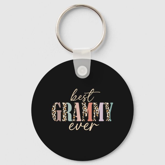 Grammy nånsin Leopard Grandma Mors dag Nyckelring (Framsida)