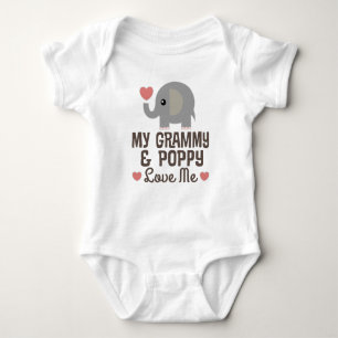 Grammy och Poppy Kärlek Me elefant T Shirt