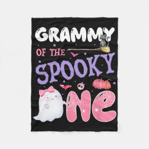 Grammy of the Spooky one 1st Birthday Halloween Pi Fleecefilt