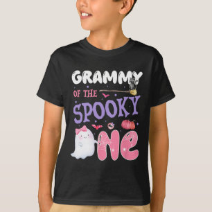 Grammy of the Spooky one 1st Birthday Halloween Pi T Shirt