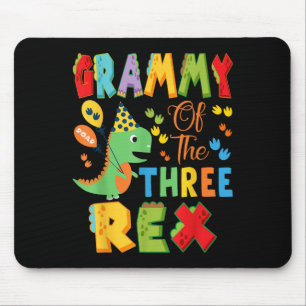 Grammy of the three rex 3rd Birthday Boy Dinosaur Musmatta
