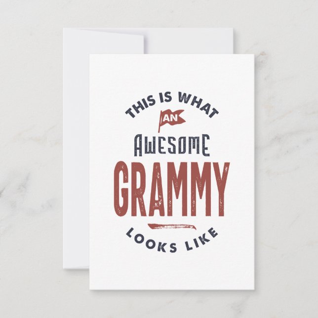 Grammy OSA Kort (Framsida)