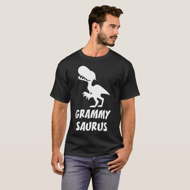 grammy saurusflickvänt-skjortor t shirt (Hel framsida)