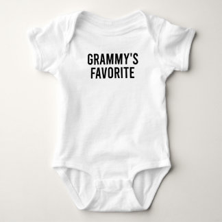 Grammy's Favorite Funny Baby Grandmother Quote T Shirt