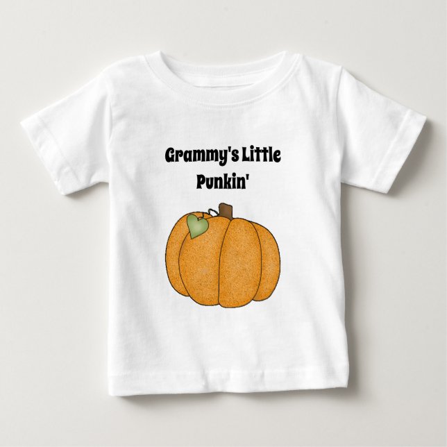 Grammy's Little Punkin T Shirt (Framsida)