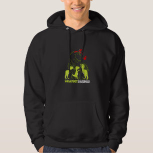 Grammysaurus Grammy Tyrannosaurus Dinosaur Mor" Hoodie