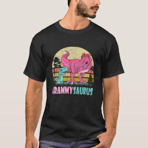 Grammysaurus t Rex Dinosaur Grammy Saurus Family Shirt