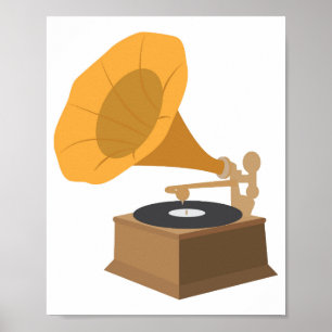 Gramofon Poster