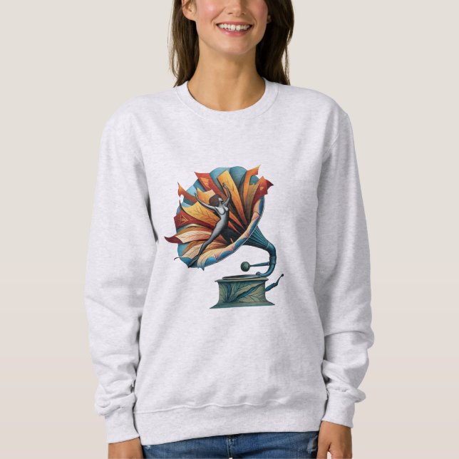 Gramophone-dancing through the Melody's T Shirt (Framsida)