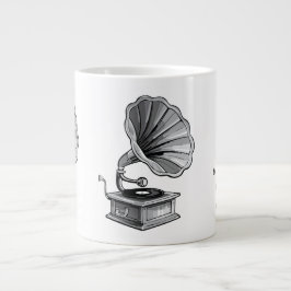 Gramophone Jumbo Mugg