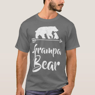 Grampa Bear Matching Familjens juldräkt T Shirt