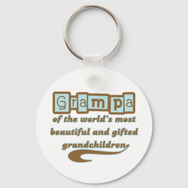 Grampa från Gummibarn Nyckelring (Framsida)