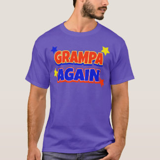 Grampa igen Gravid annons Funny Baby Rev T Shirt